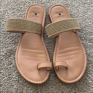 Rhinestone sandal